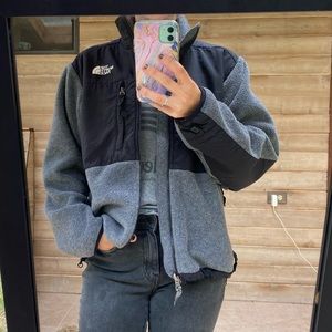 The North Face Denali Fleece Jacket | Black + Grey